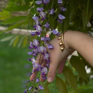 Custom-Made Gold-Tone Bracelet